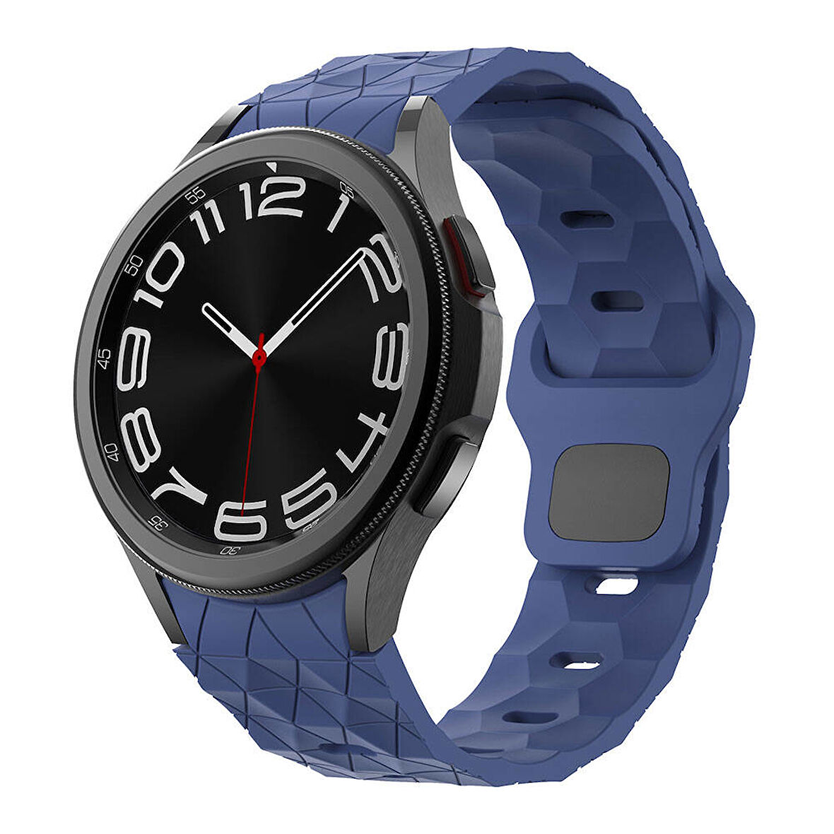 Galaxy Watch 5 Pro 45mm KRD-116 20mm Futbol Desenli Spor Tasarımlı Silikon Kordon