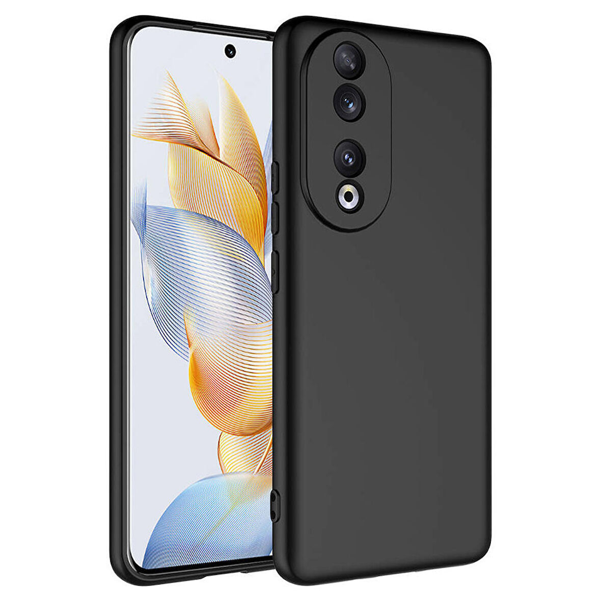Huawei Honor 90 Kılıf Mara Lansman İç Yüzeyi Kadife Kılıf