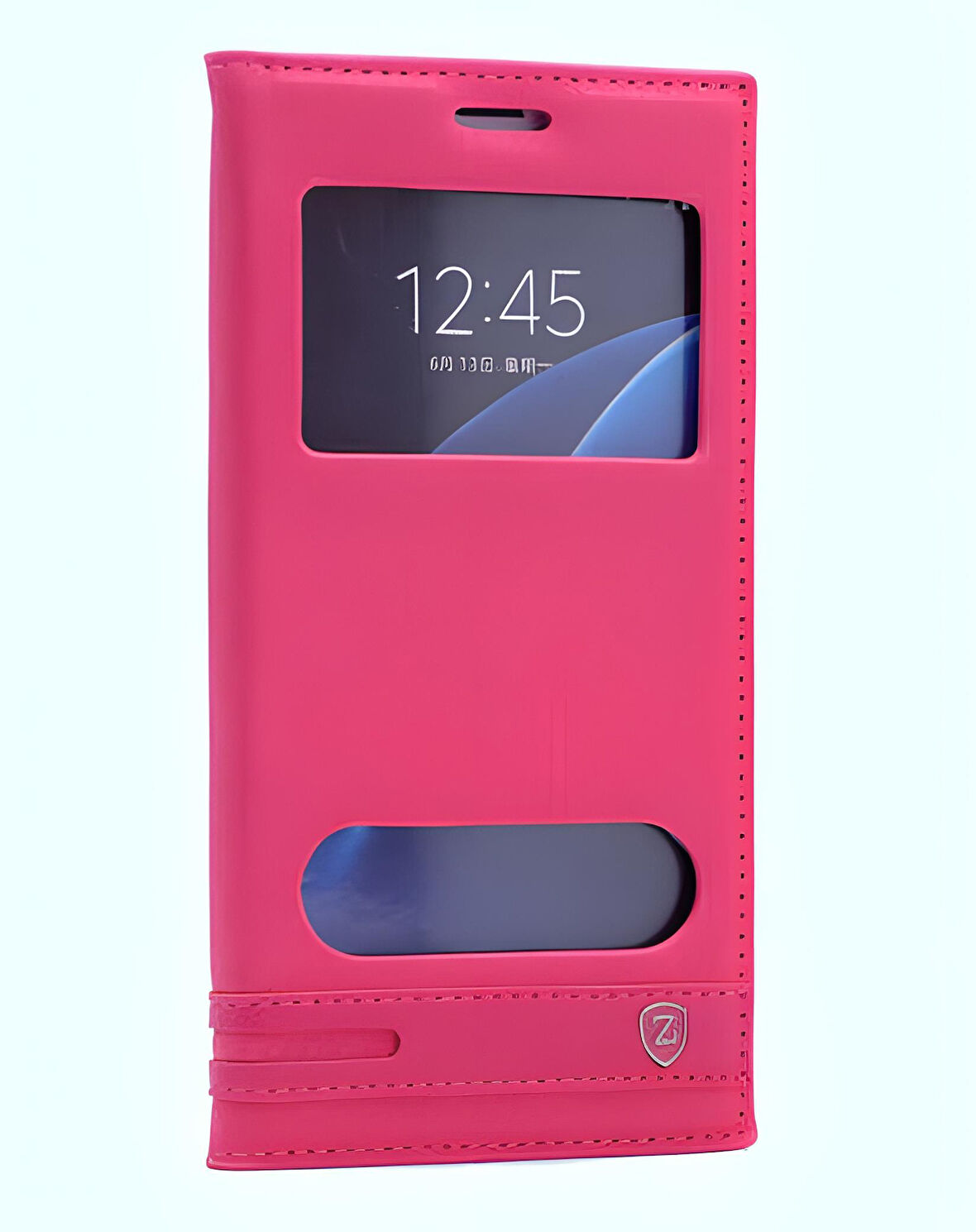 Galaxy J7 2015 Kılıf Pencereli Elite Kapaklı Kılıf