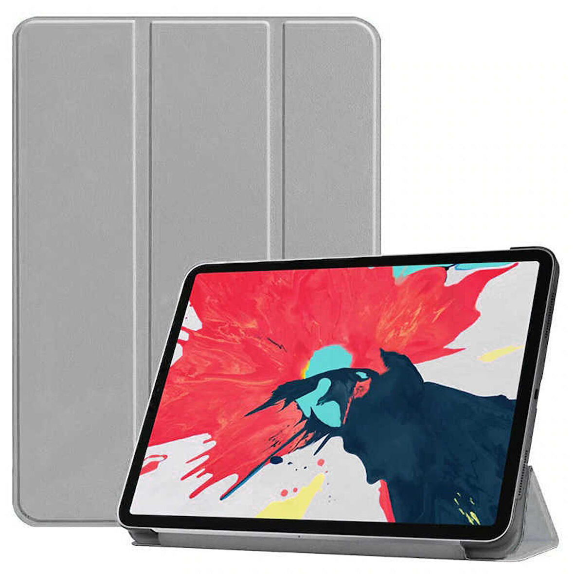 iPad Air 11 2024 Smart Cover Standlı 1-1 Kılıf