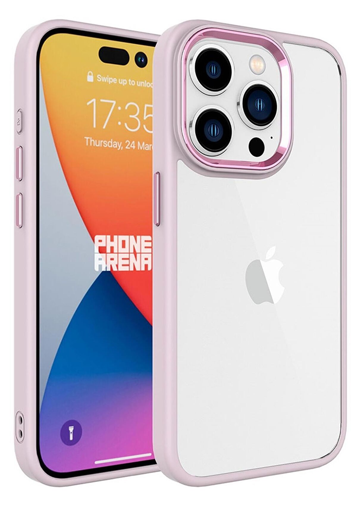 Apple iPhone 15 Pro Kılıf Krom Kılıf