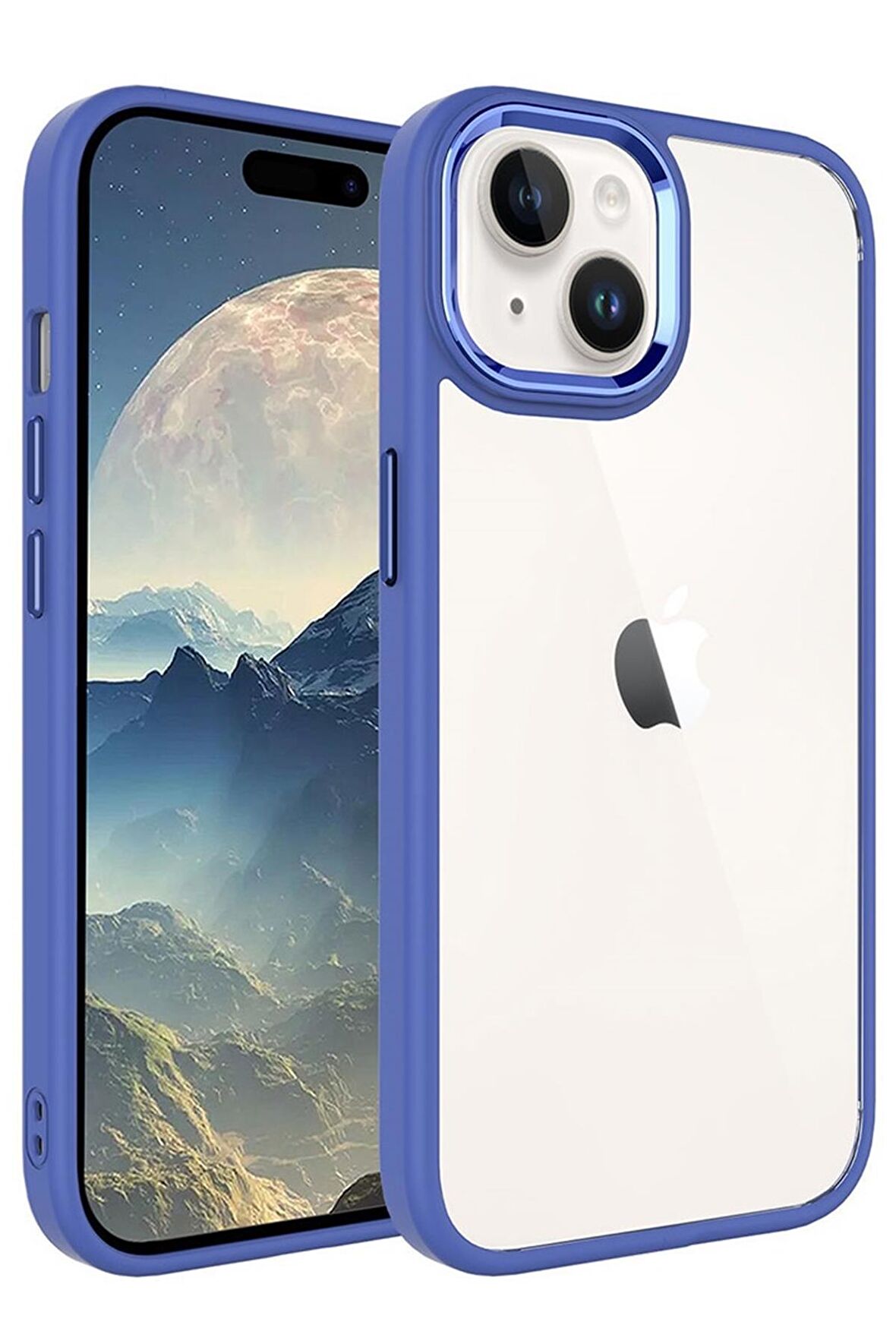Apple iPhone 15 Kılıf Krom Kılıf