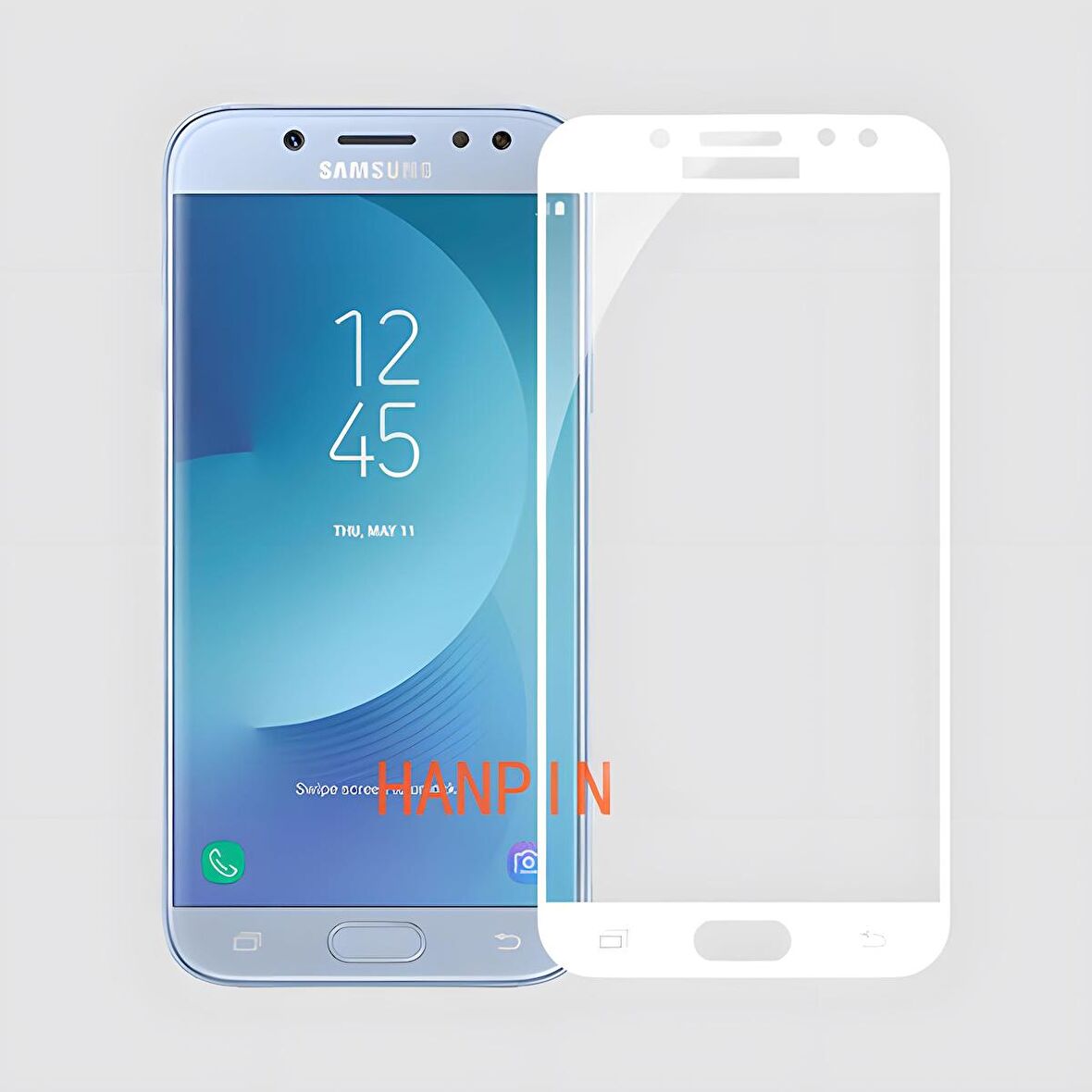 Galaxy J530 Pro (J5 Pro) Ekranı Tam Kaplayan Düz Cam Koruyucu