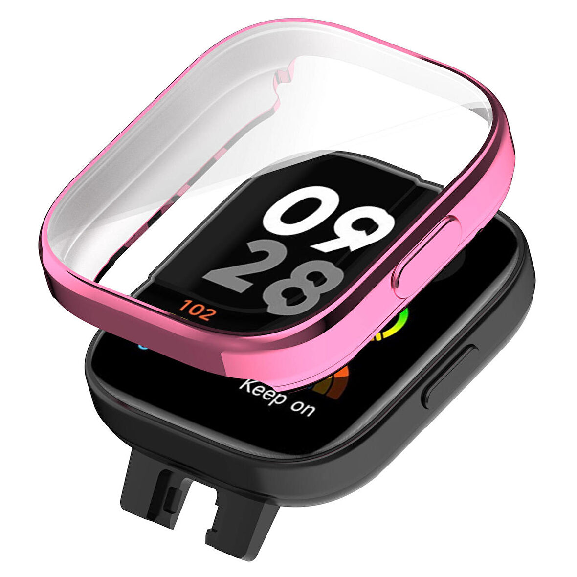 Xiaomi Redmi Watch 3 360 Derece Korumalı Kasa ve Ekran Koruyucu Watch Gard 30