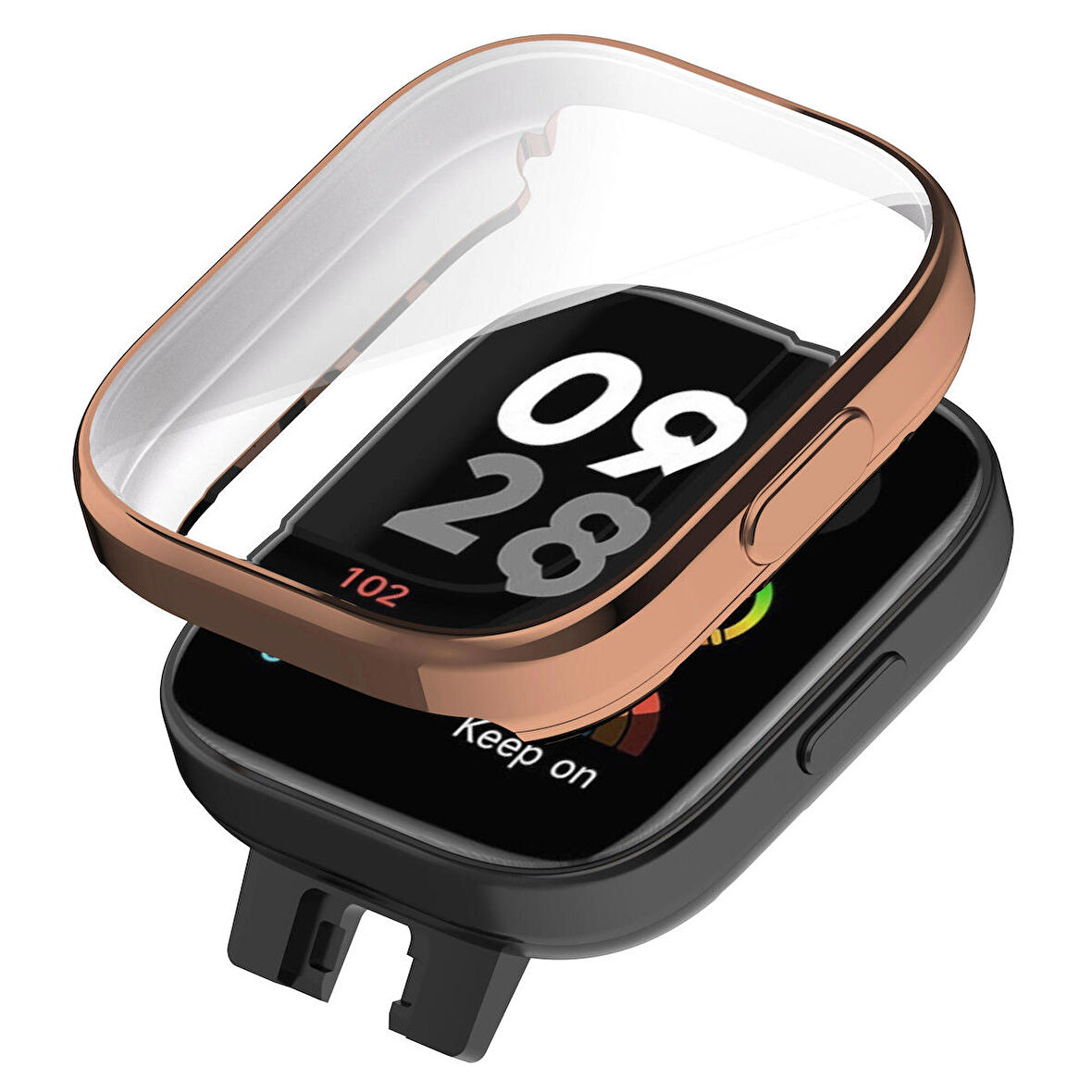 Xiaomi Redmi Watch 3 360 Derece Korumalı Kasa ve Ekran Koruyucu Watch Gard 30