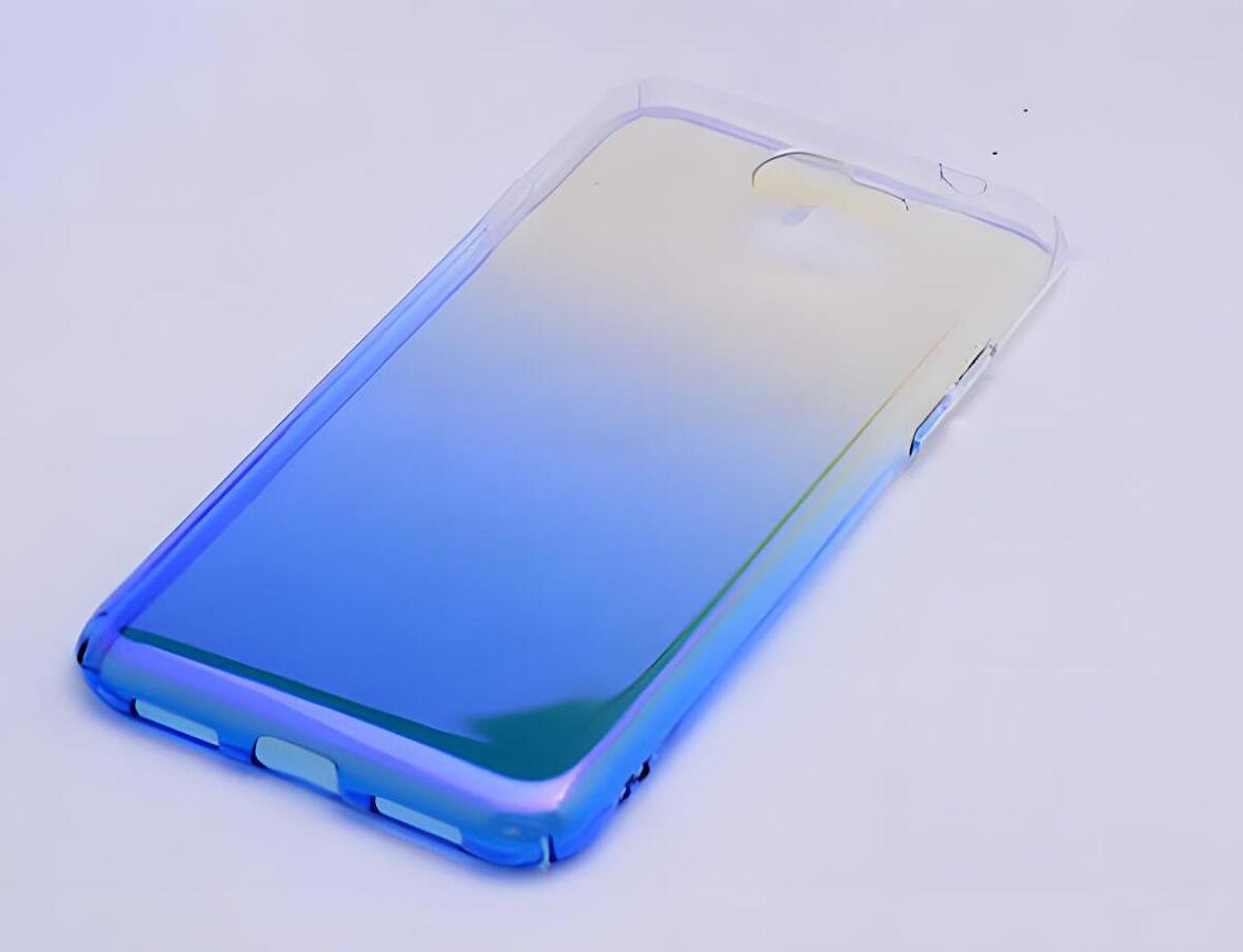 General Mobile 6 Kılıf Parlak Renk Geçişli Kılıf