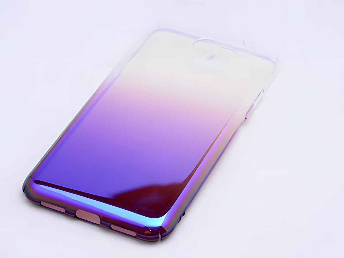 General Mobile 6 Kılıf Parlak Renk Geçişli Kılıf