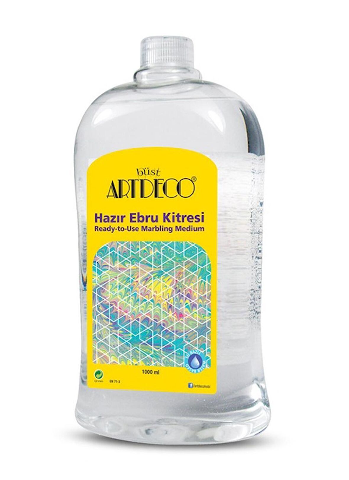 Artdeco Hazır Ebru Kitresi 1000ml