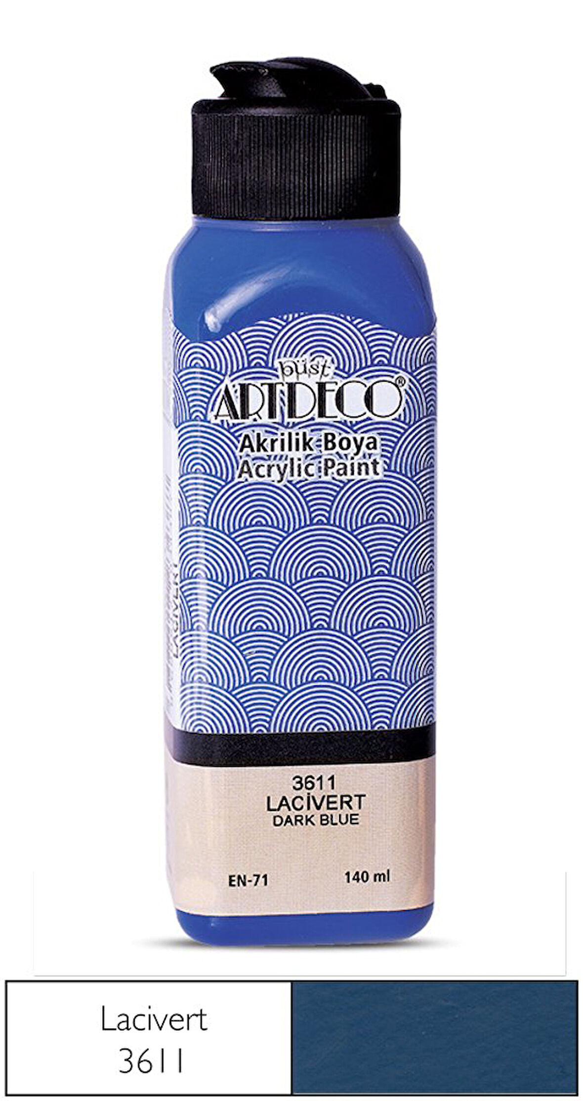 Artdeco Akrilik Boya 140 ml Lacivert 2 adet