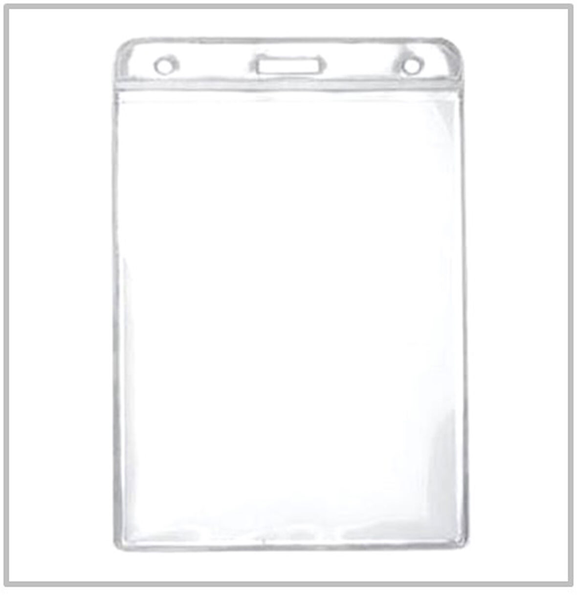 Sarff Kart Kabı Şeffaf 11.5X16 Dikey - 10 adet