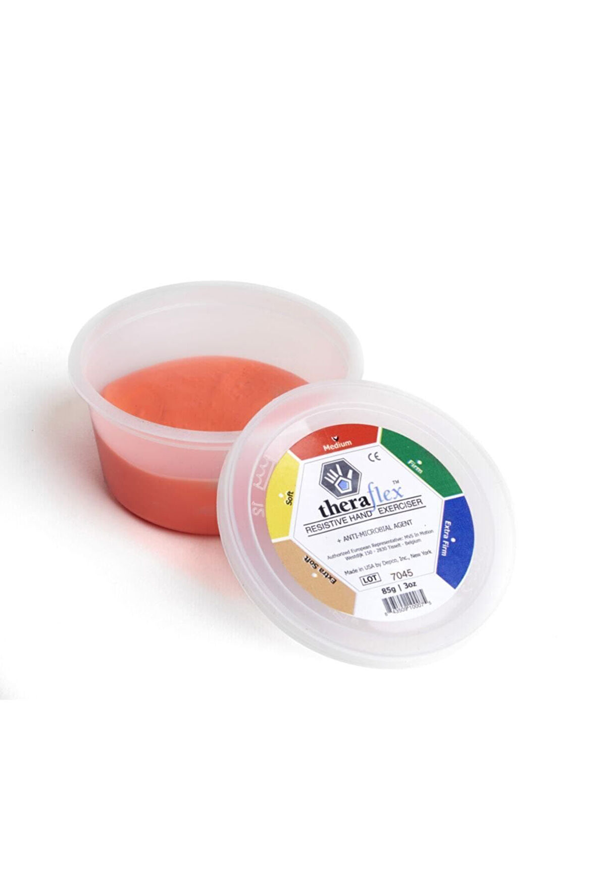 Medikalcim Theraflex El Egzersiz Hamuru Kırmızı 57 Gr