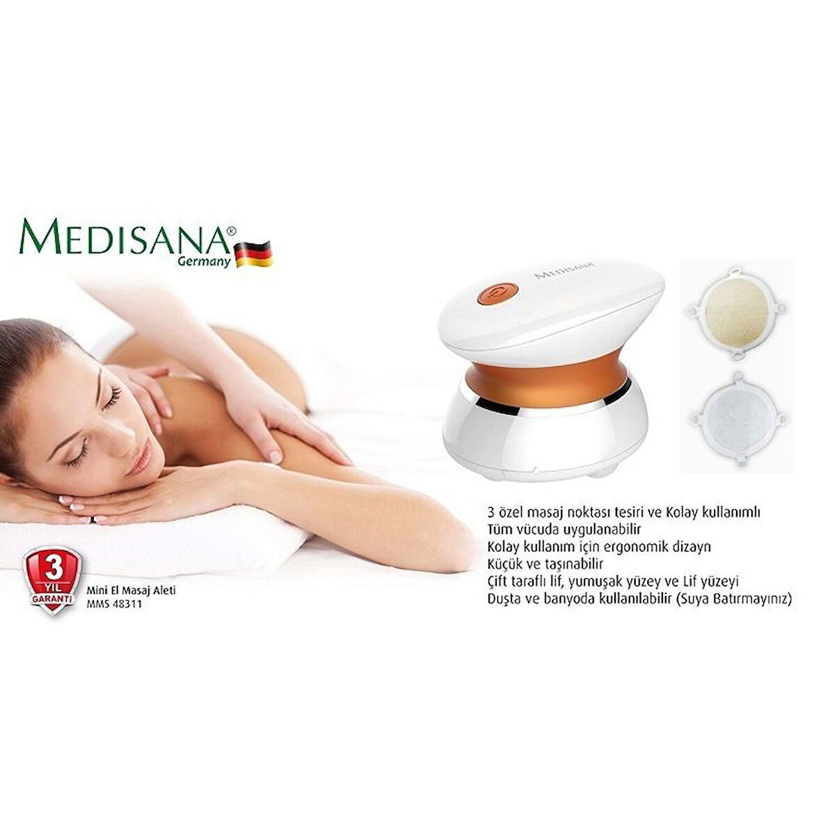 Medikalcim 48311 Mini El Masaj Aleti