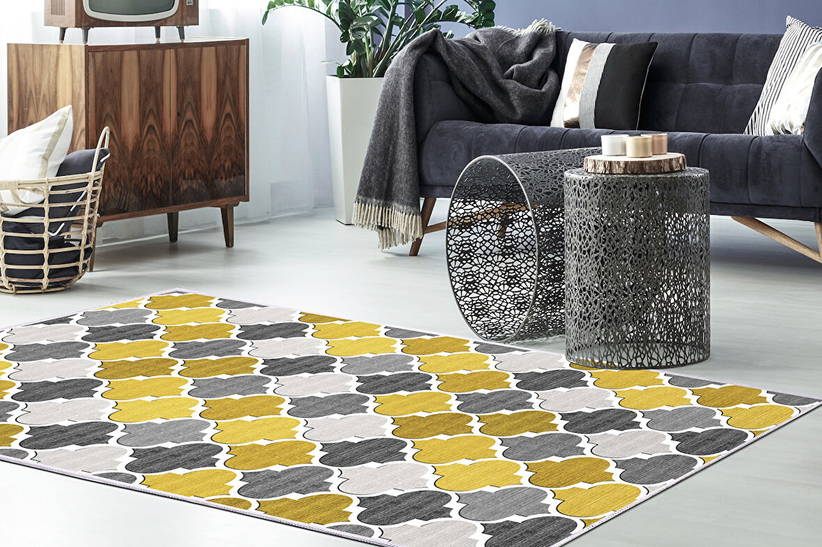 Dekoreko İpek Halı Saçaksız 7006