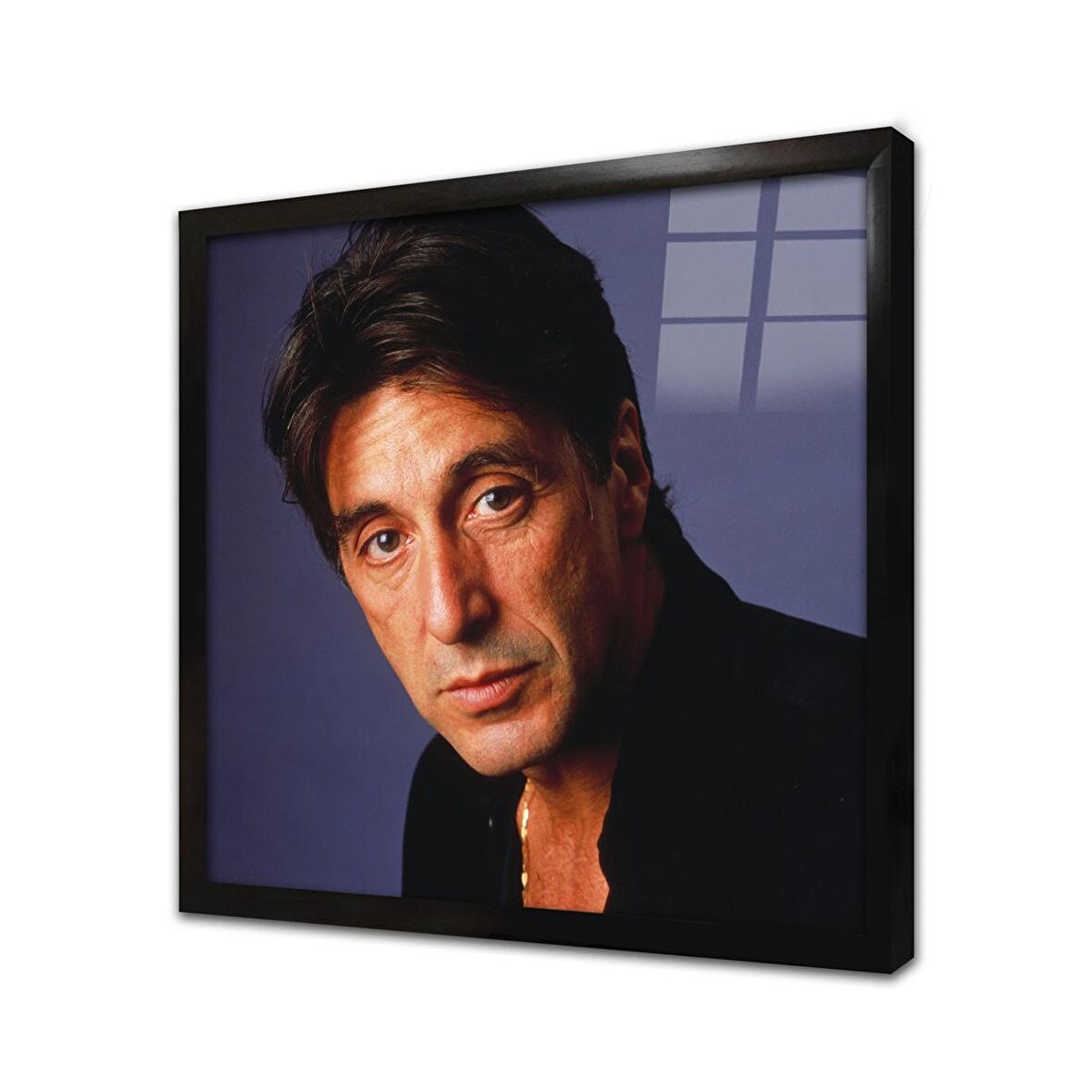 Al Pacino Çerçeveli Cam Tablo
