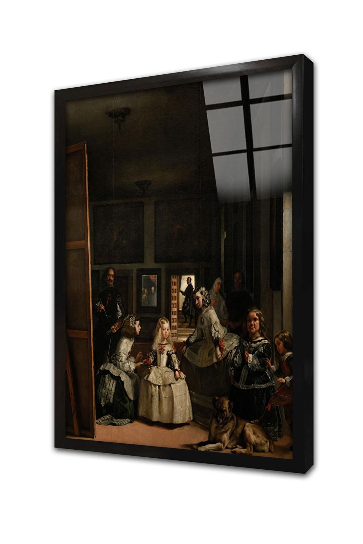 velasques Prado Çerçeveli Cam Tablo