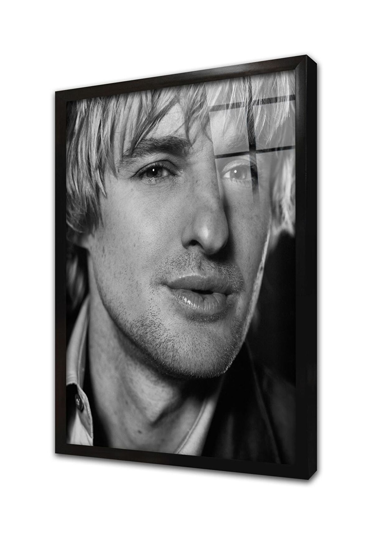 Owen Wilson Çerçeveli Cam Tablo