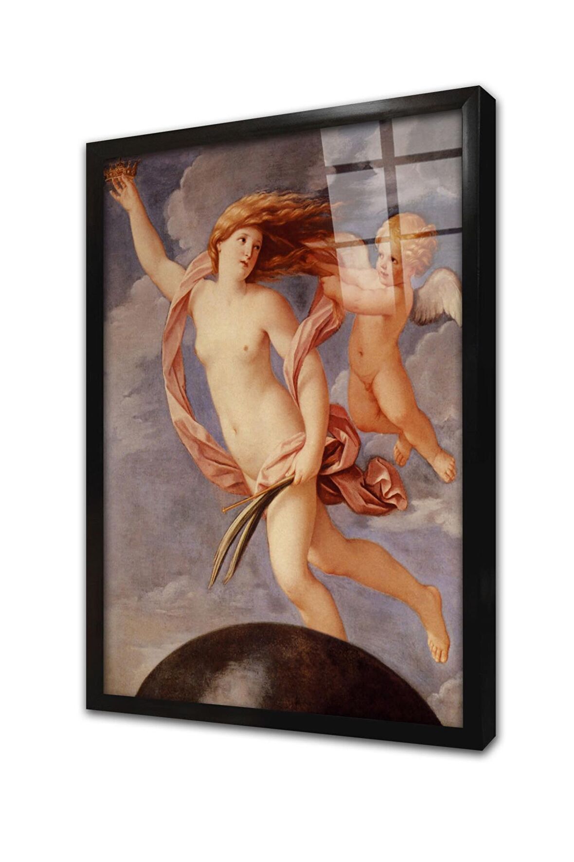 Guido Reni Fortune Çerçeveli Cam Tablo