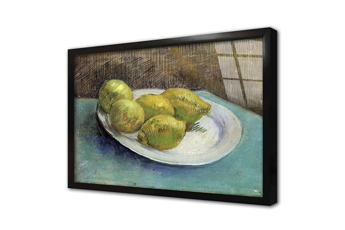 Ayva Çerçeveli Cam Tablo