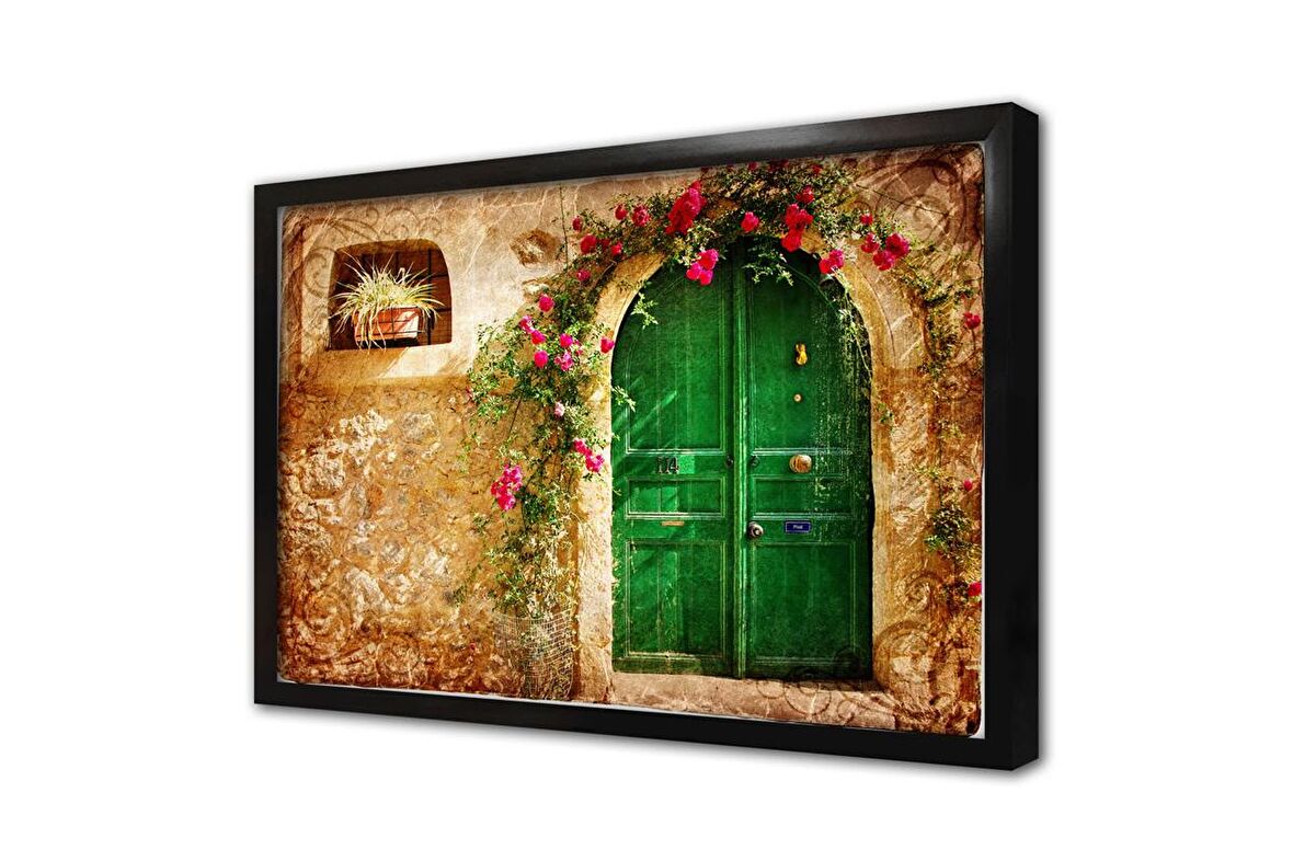 Kapı Çerçeveli Cam Tablo