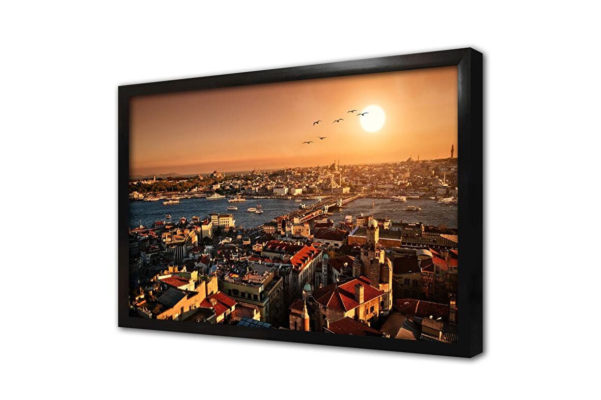 Haliç Çerçeveli Cam Tablo