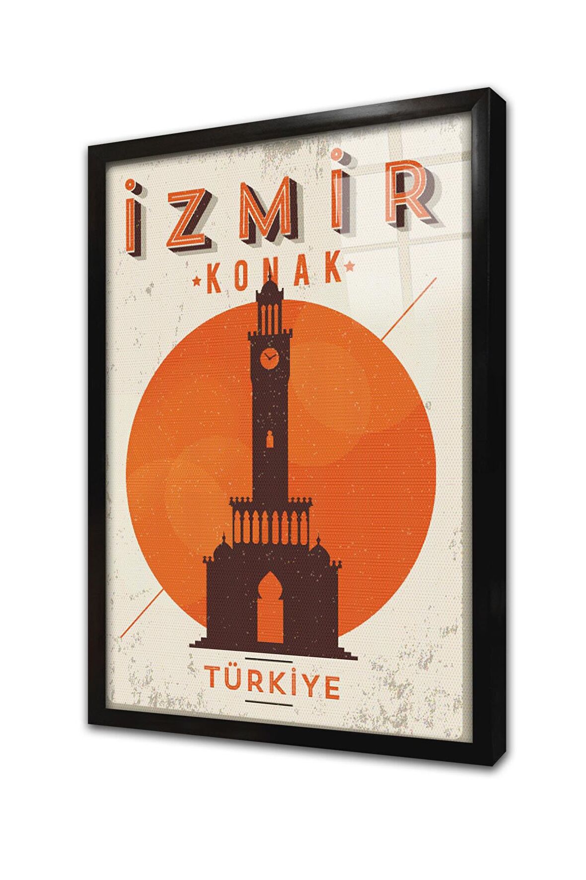 İzmir Çerçeveli Cam Tablo