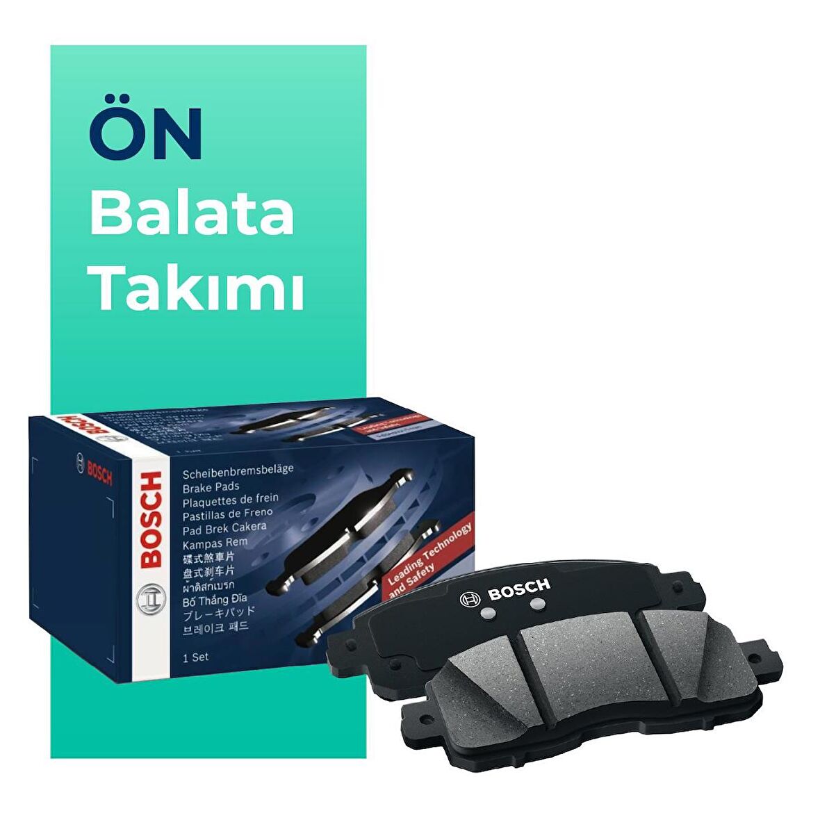 BOSCH FORD FOCUS Ön Takım Balatası (2005-2012)