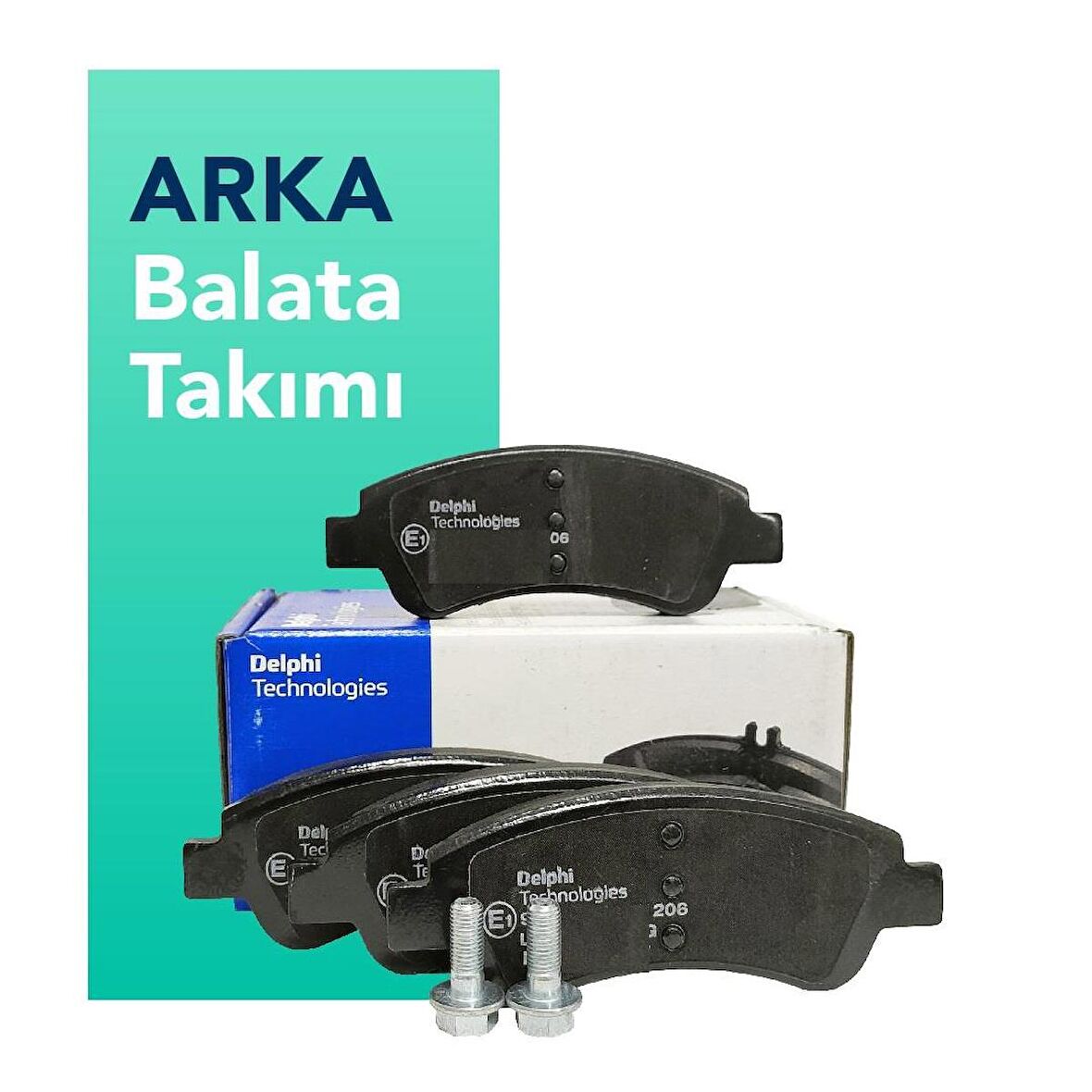 Delphi HYUNDAI ACCENT ERA Arka Takım Balatası (2006-2012)