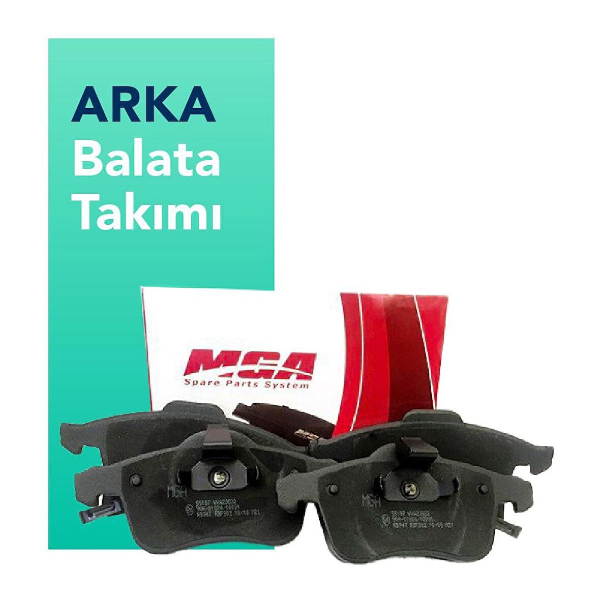 MGA SEAT Leon Arka Fren Takım Balatası (2013-2018)