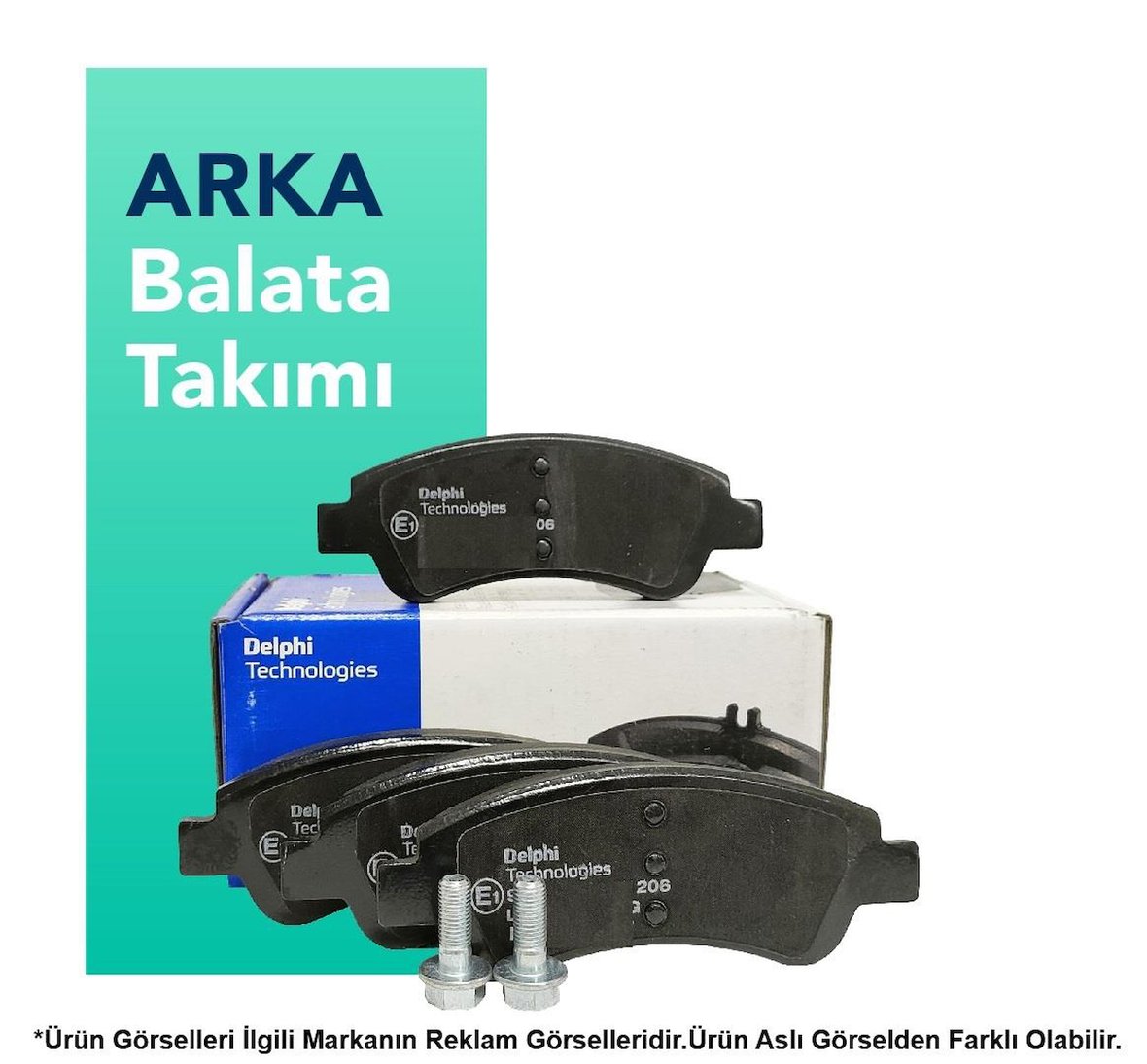 Delphi Kia Sportage Arka Fren Balata Takımı (2021-2025)