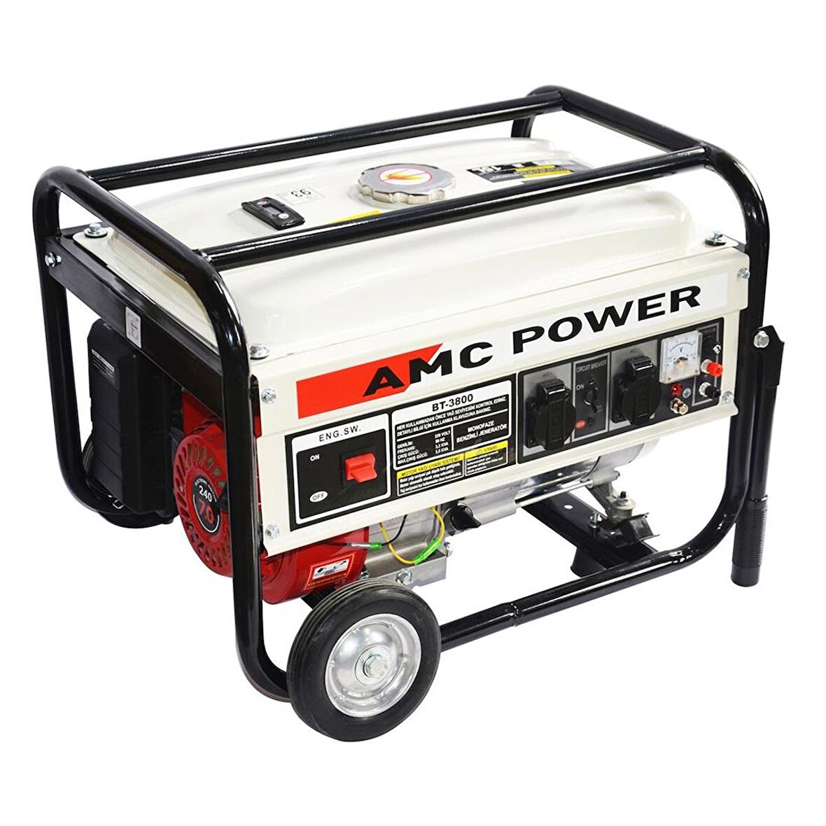 AMC Power Benzinli Jeneratör 3,5Kw BT-3800 - 2627001