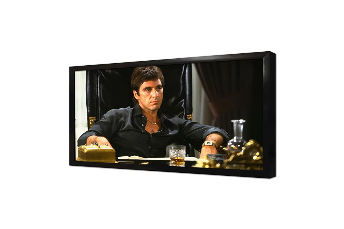 Al Pacino Çerçeveli Mdf Tablo