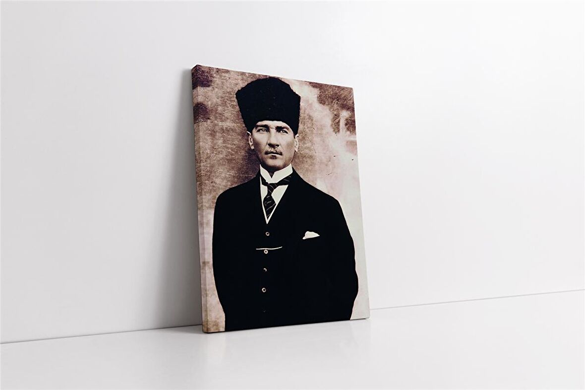 Tablosan Kalpaklı Atatürk