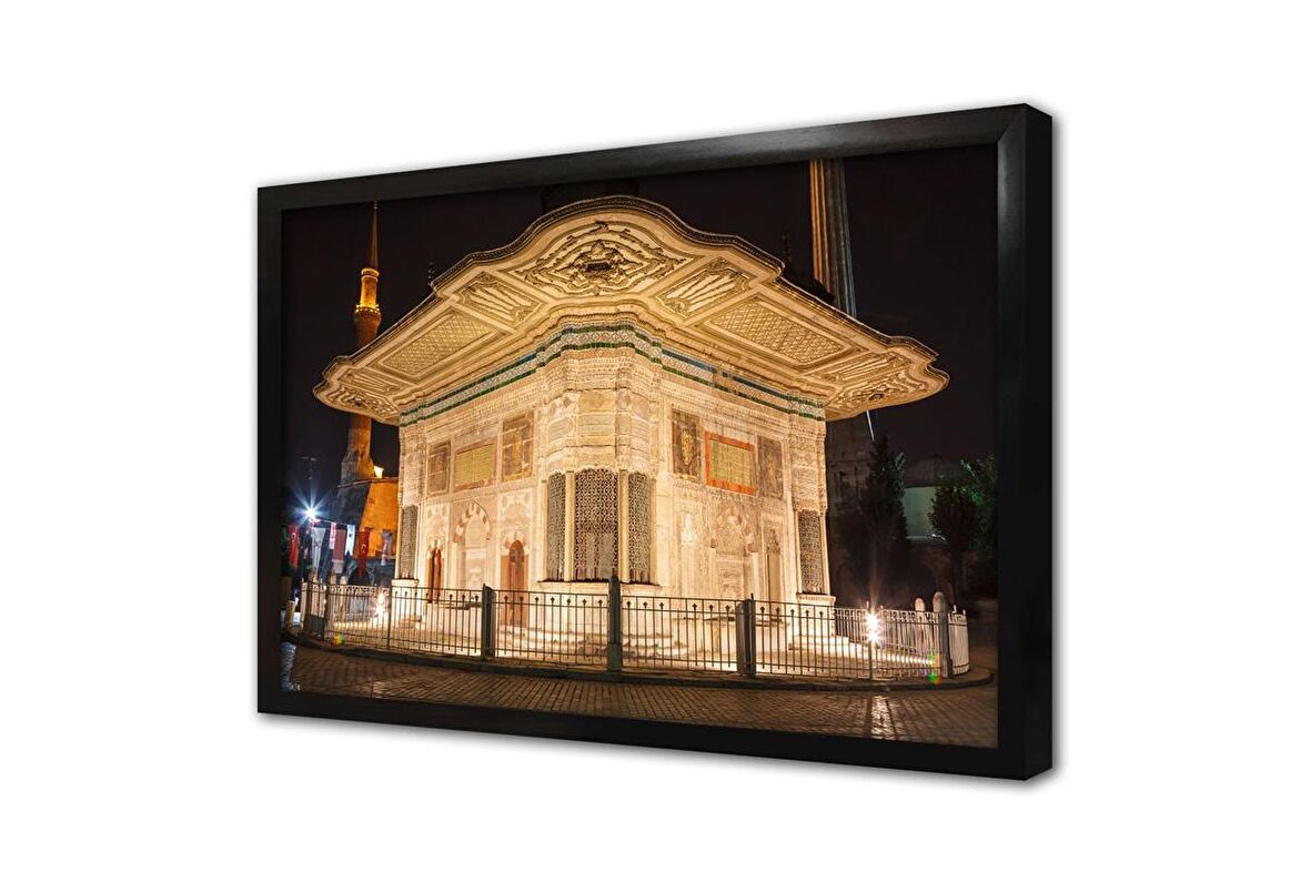 3. Ahmed Çeşmesi Çerçeveli Mdf Tablo