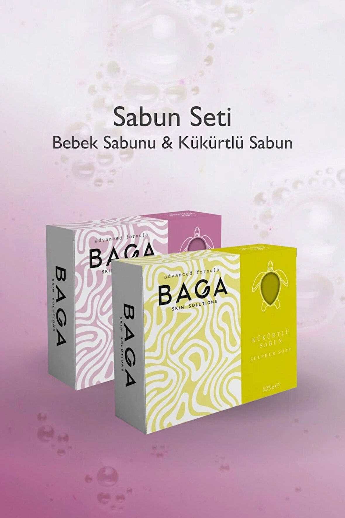 Baga Bebek Sabunu & Baga Kükürtlü Sabun Seti