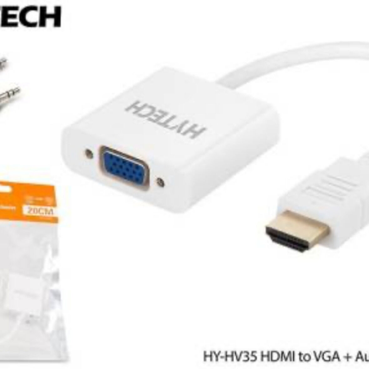 Hytech HY-HV35 Hdmi To Vga + Audio Çevirici