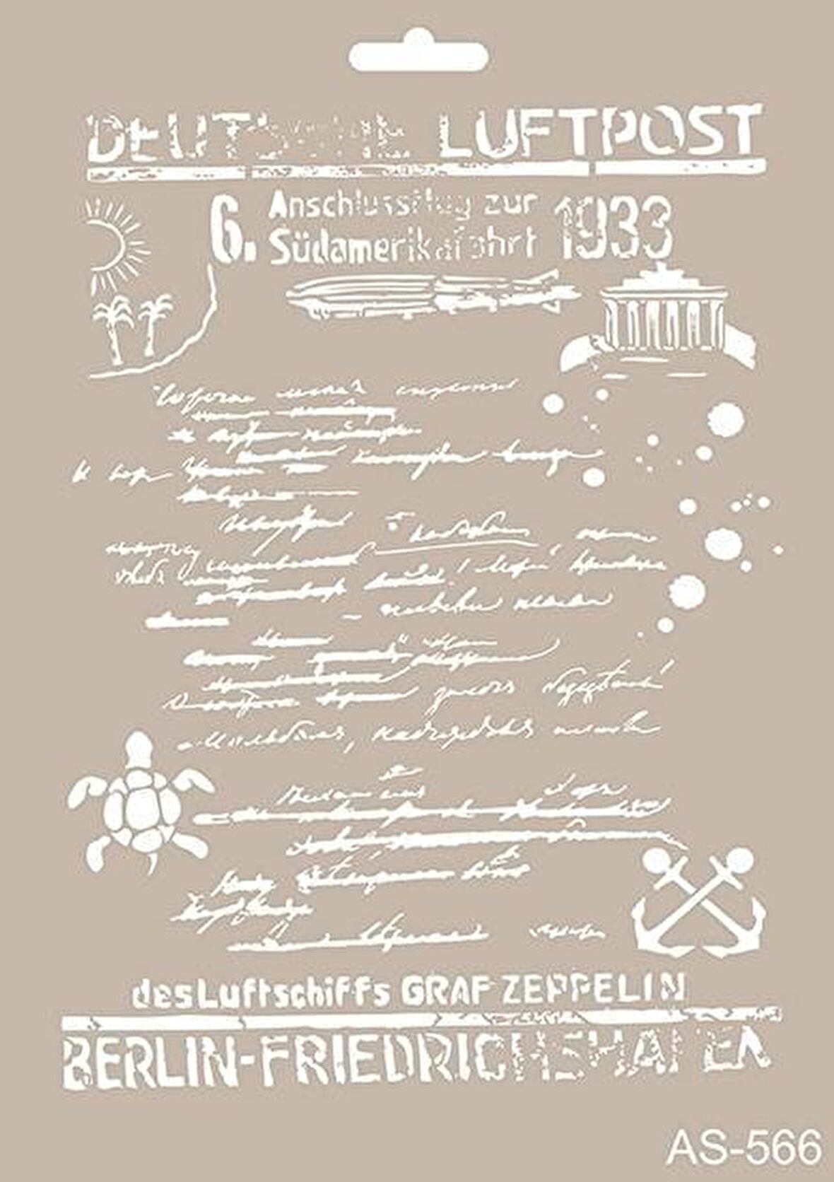 A4 SERİSİ STENCIL AS566 21X29