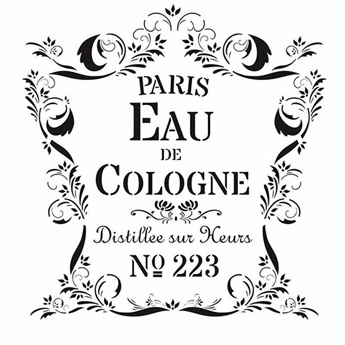 HOME DECOR STENCIL HD-29 45X45