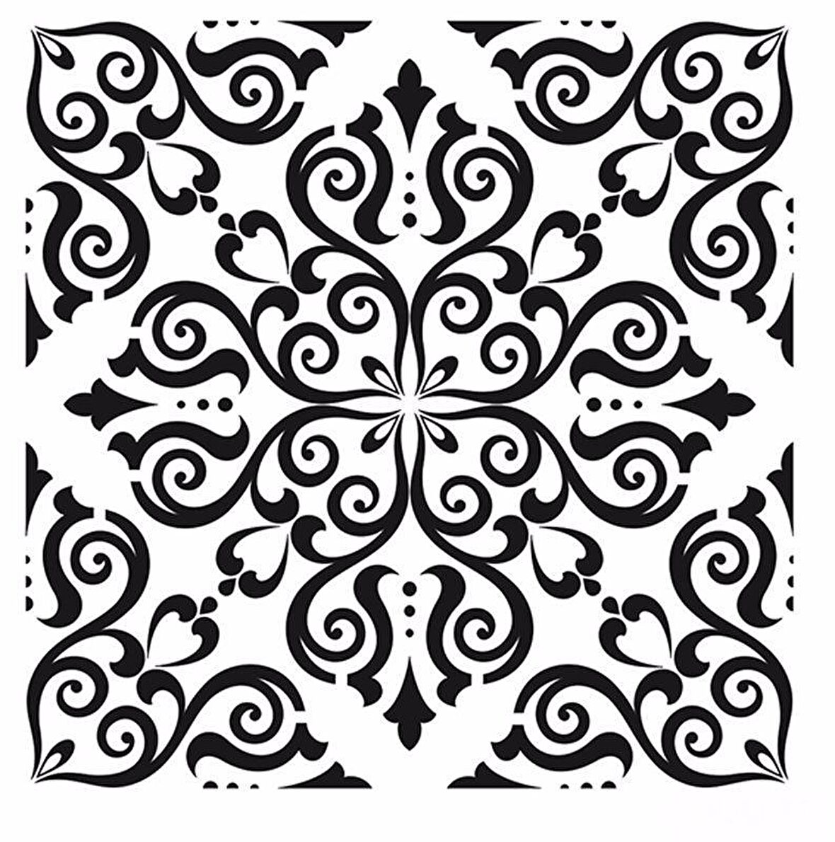 HOME DECOR STENCIL HD-77 45X45