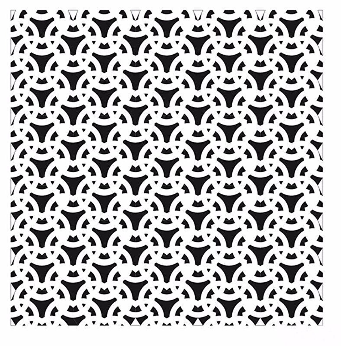 HD095 Home Dekor Stencil 45x45