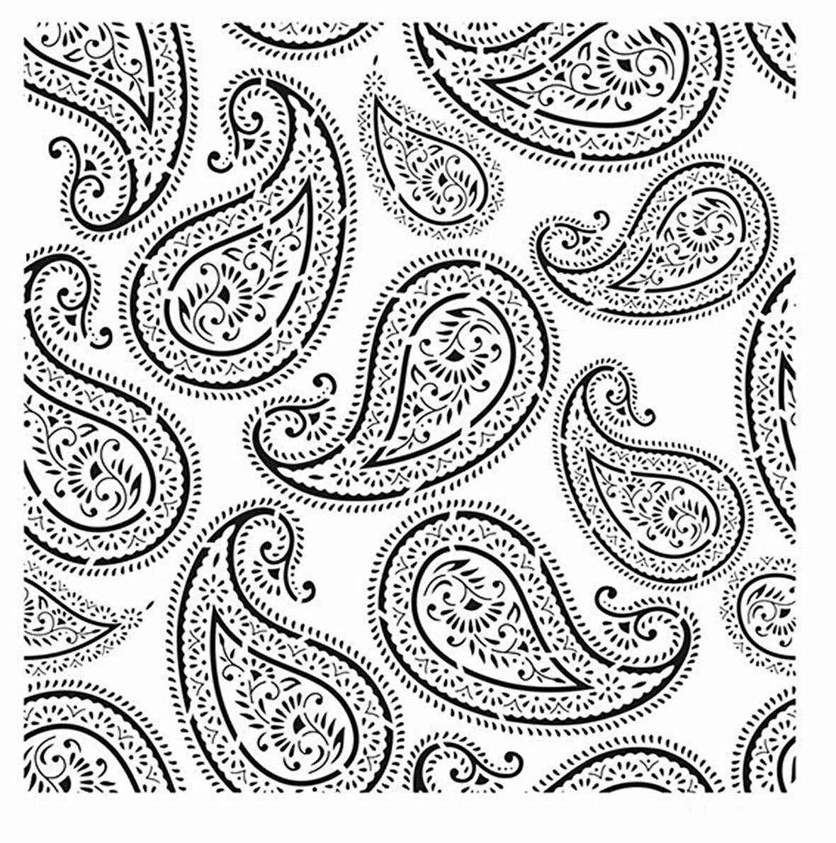 HD106 Home Dekor Stencil 45x45