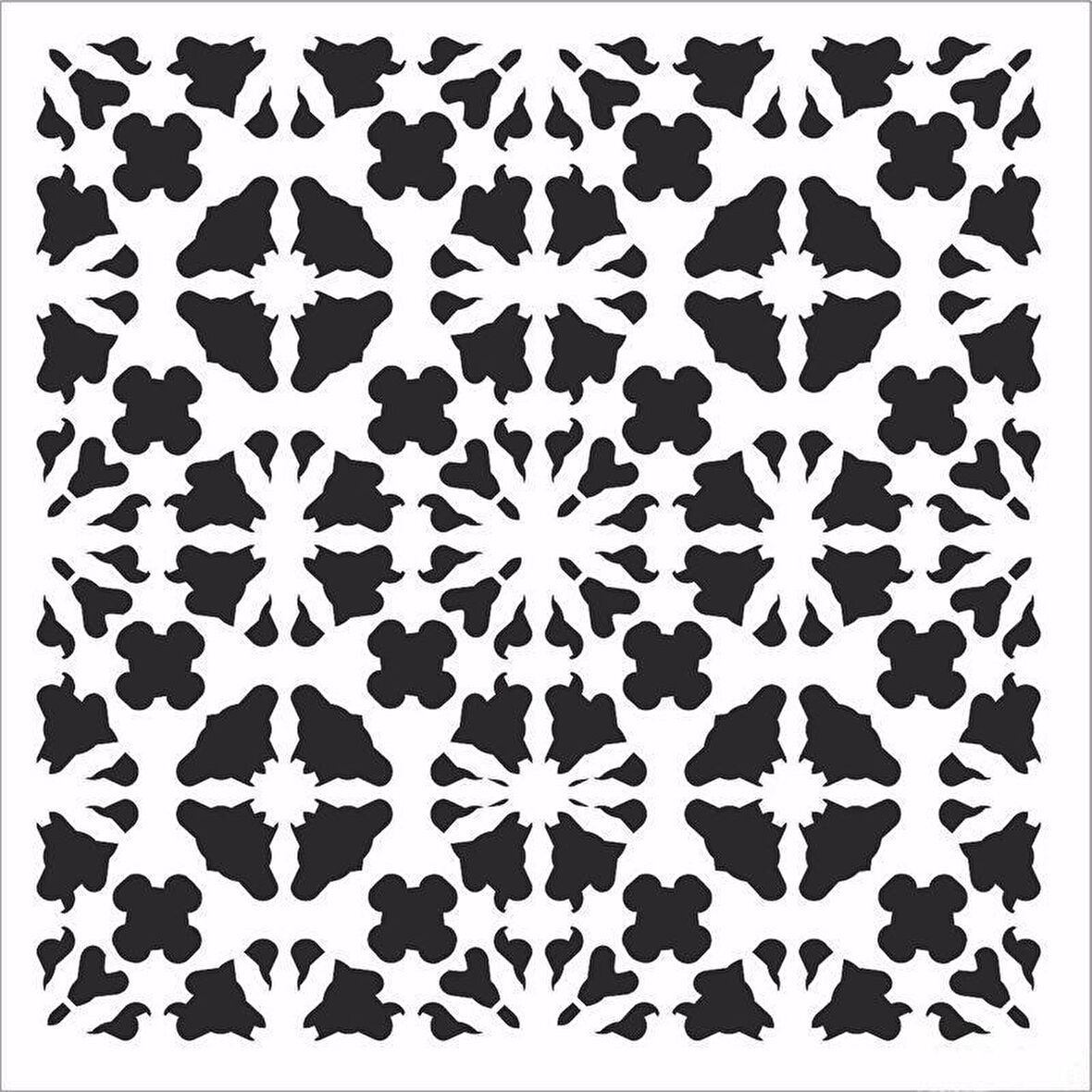 HD127 Home Dekor Stencil 45x45