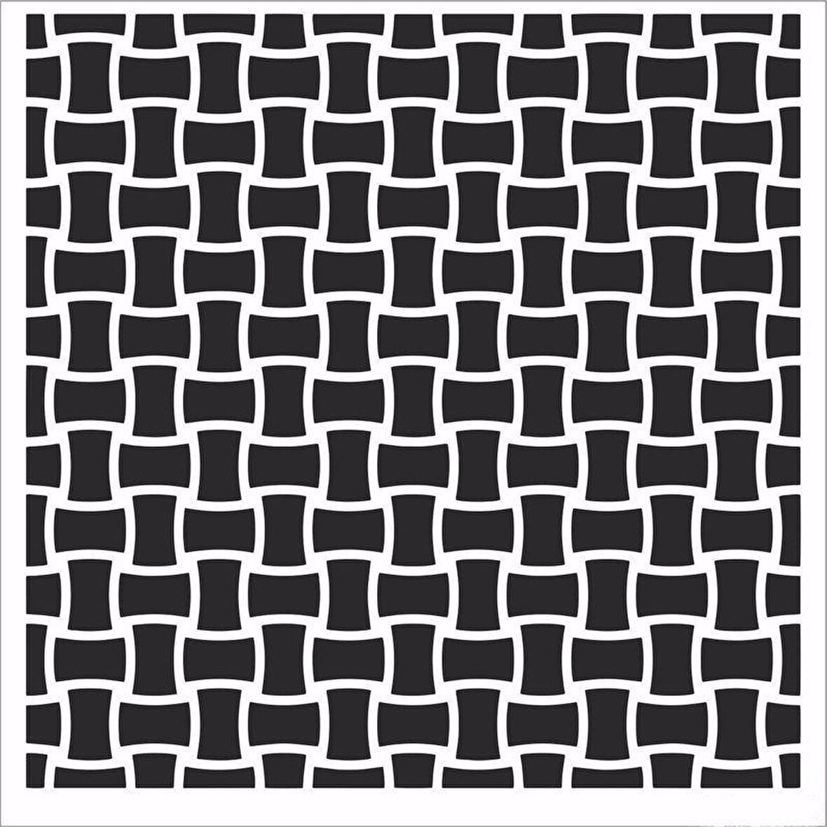 HD153 Home Dekor Stencil 45x45