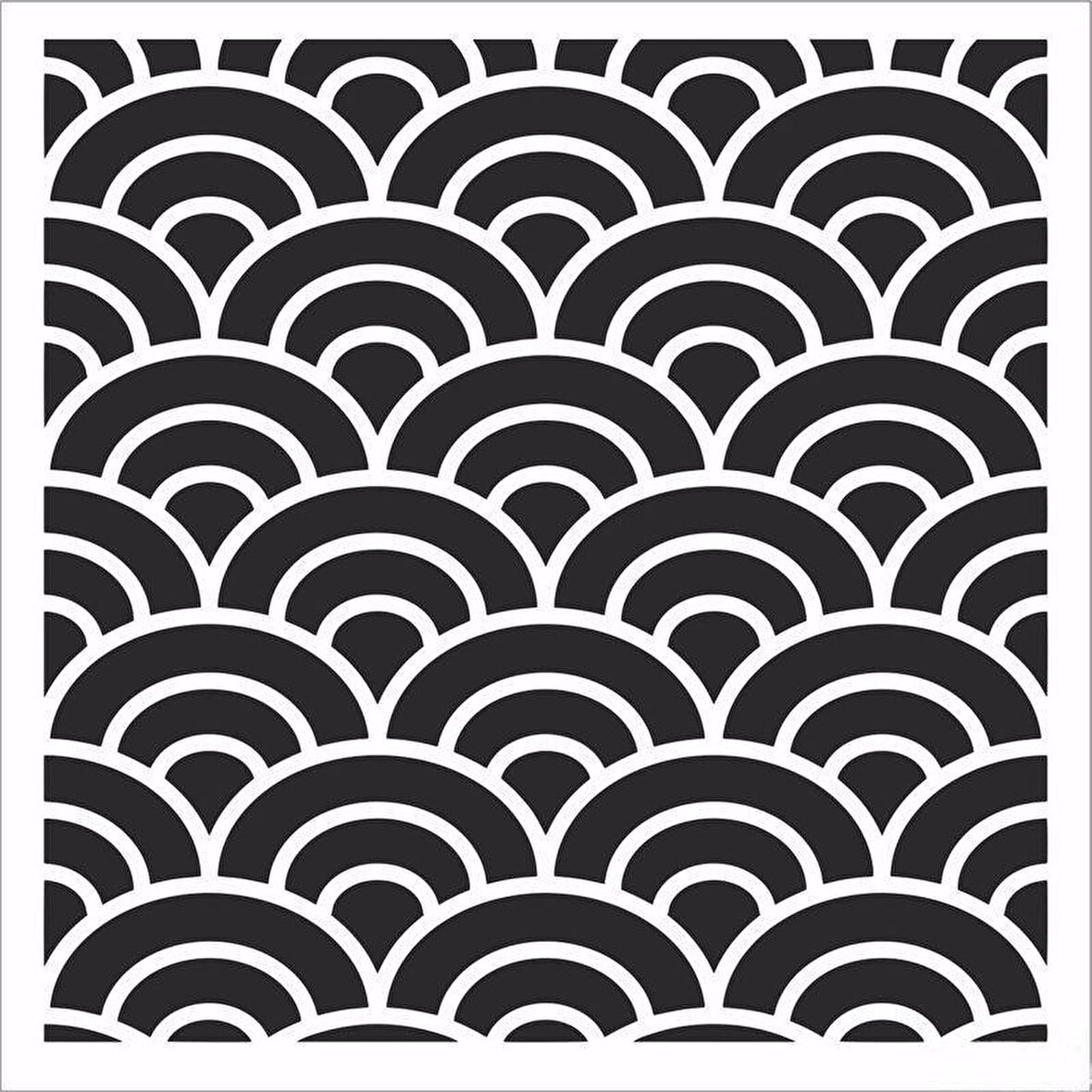 HD156 Home Dekor Stencil 45x45