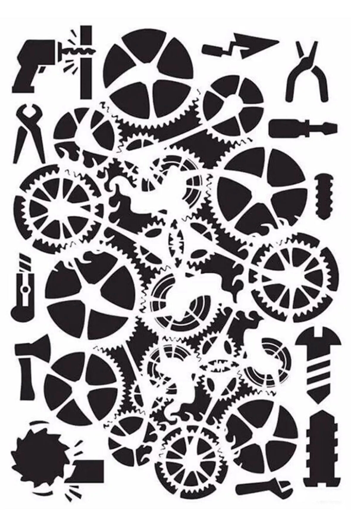 Mıx Media Stencıl Ma Serisi Ma82 21x29