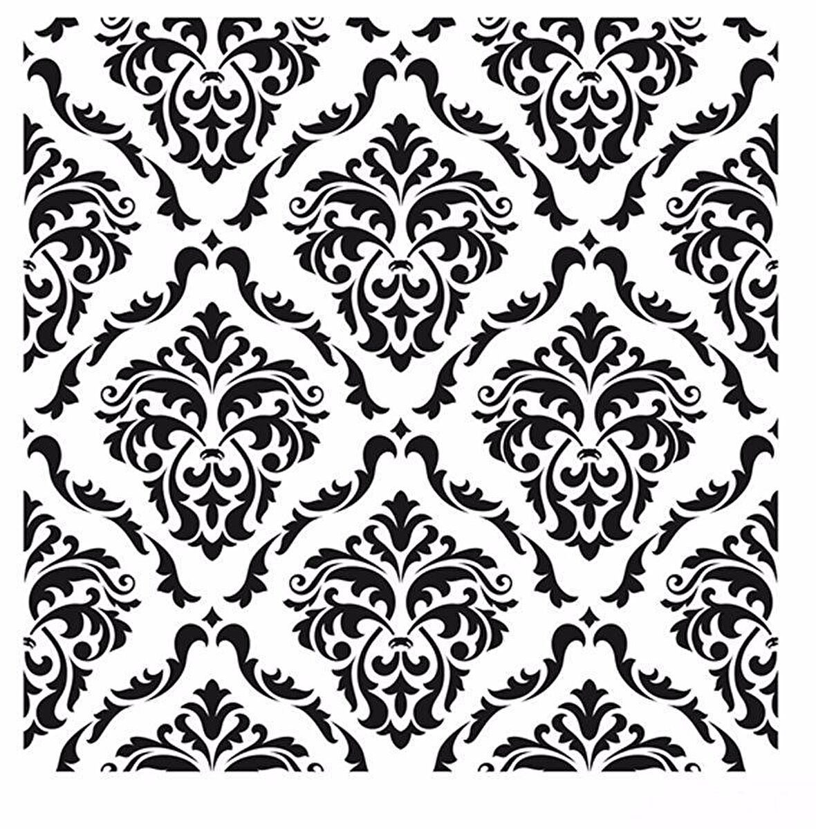 HOME DECOR MİNİ STENCIL HDM-69 25X25