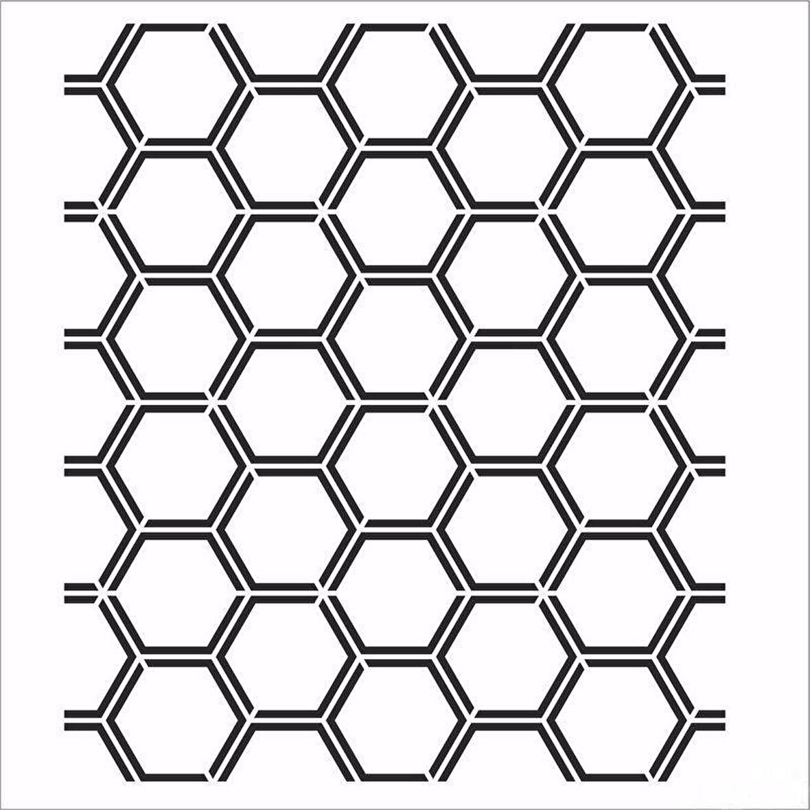 HOME DECOR MİNİ STENCIL HDM-130 25X25