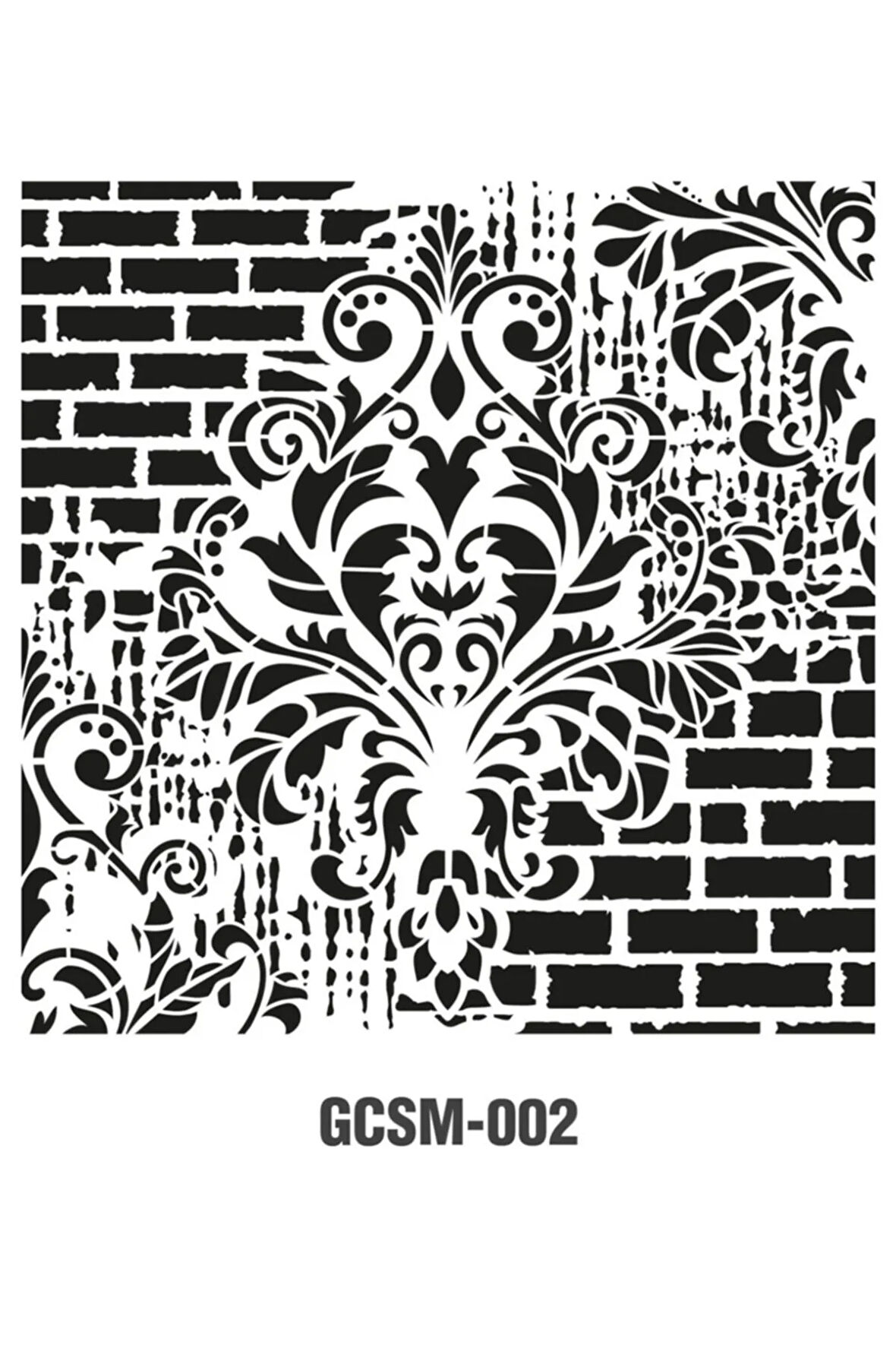 Grunge Stencıl Mini Gcsm-002 25x25