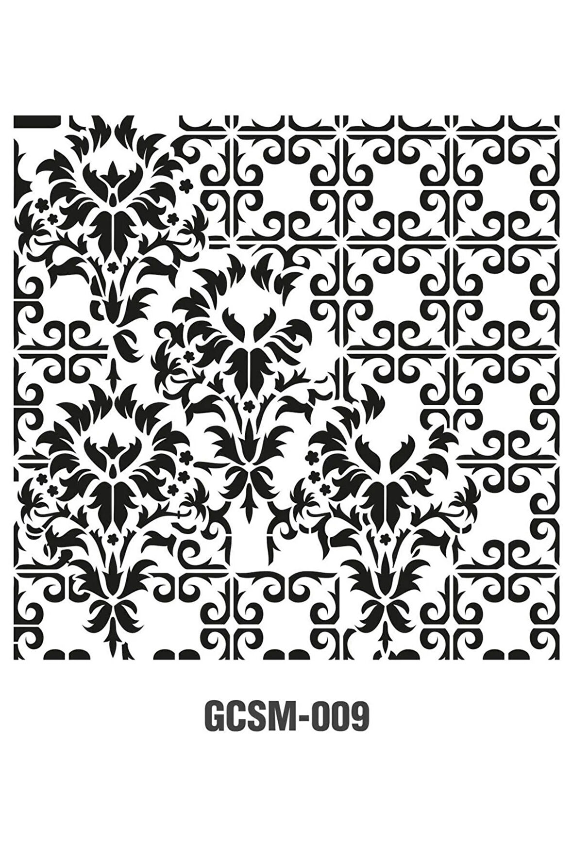 Grunge Stencıl Mini Gcsm-009 25x25