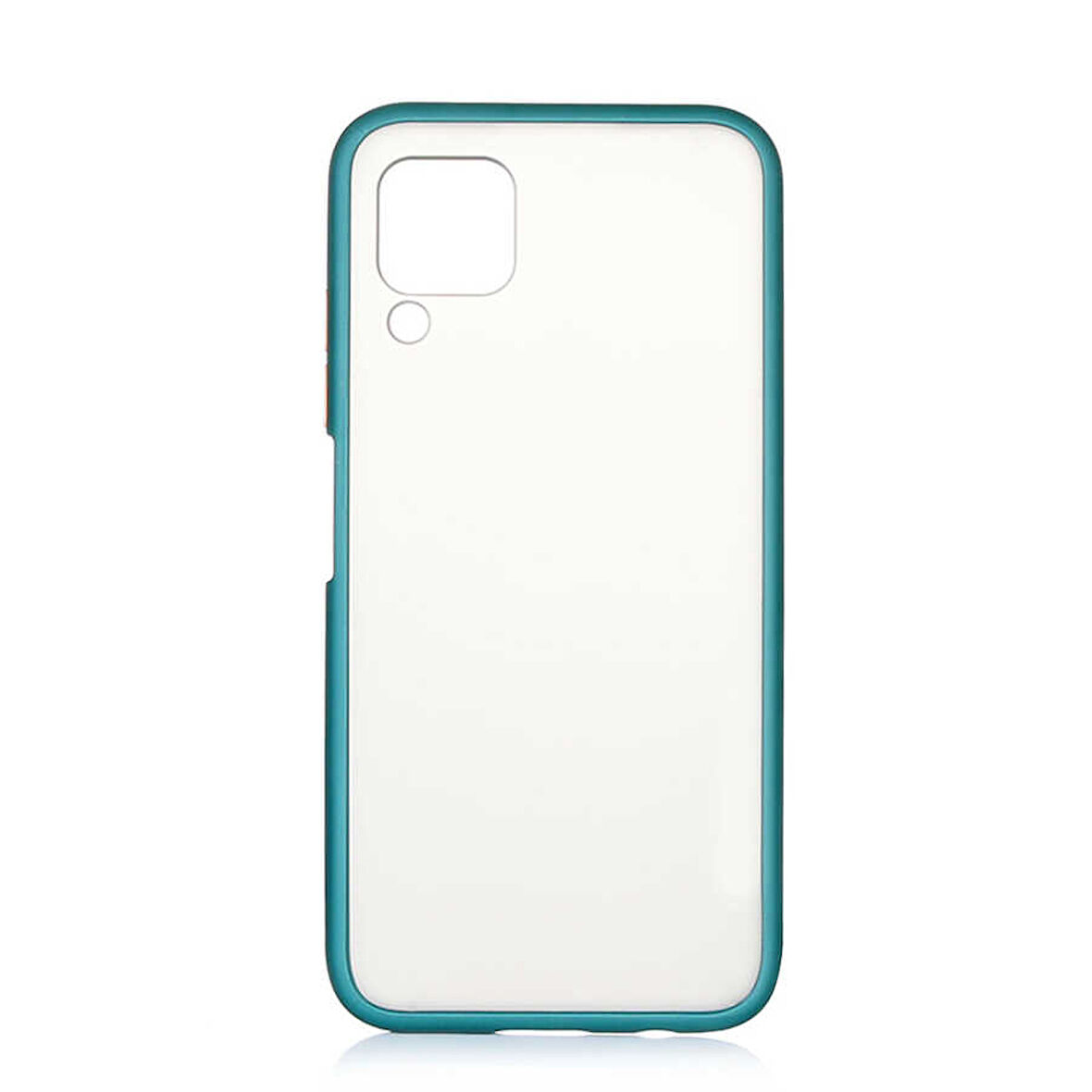 Huawei P40 Lite Kılıf Zore Fri Mat Yüzey Renkli Kenar Kılıf