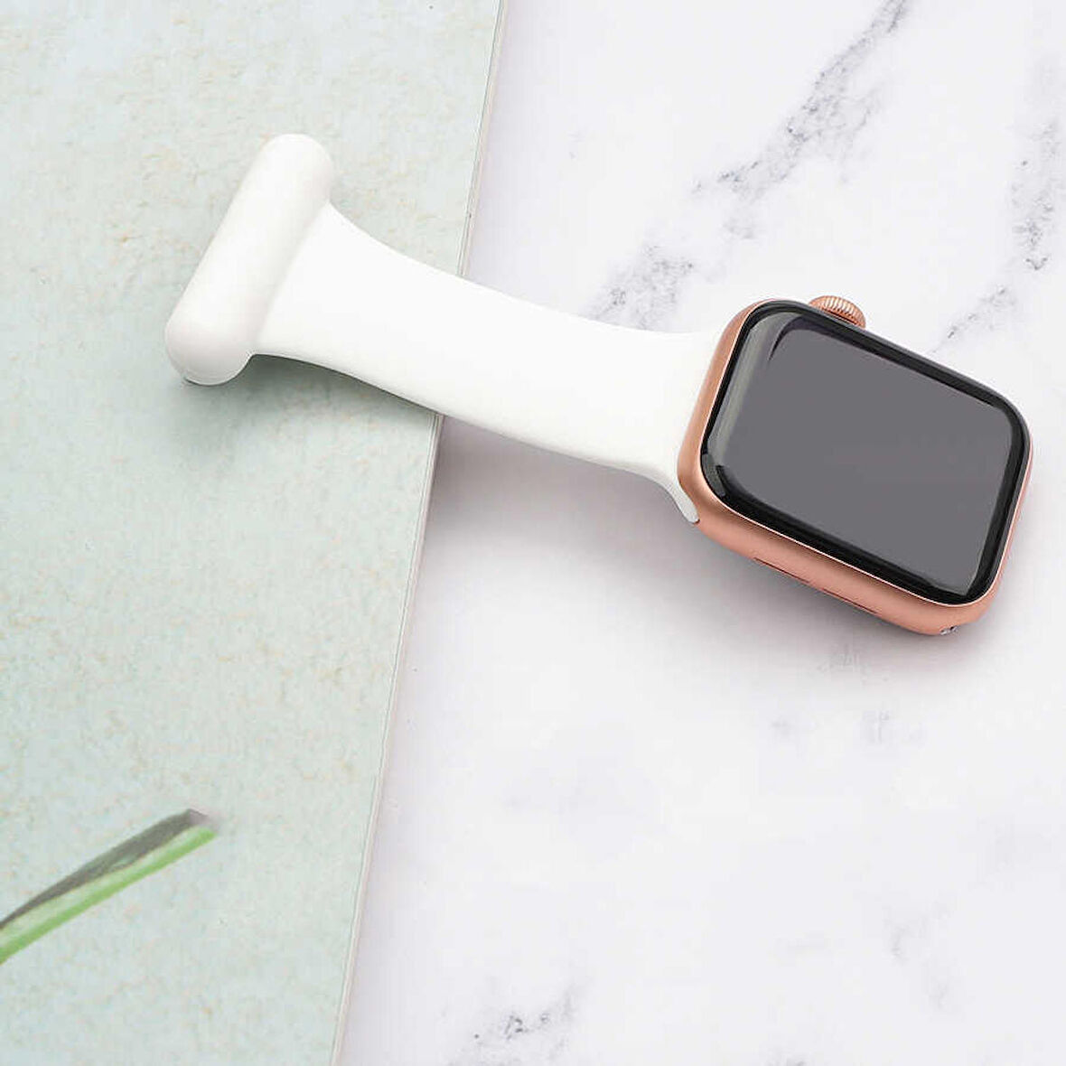 Apple Watch Uyumlu Ultra 49mm Kordon KRD-44 Silikon Strap Kordon 